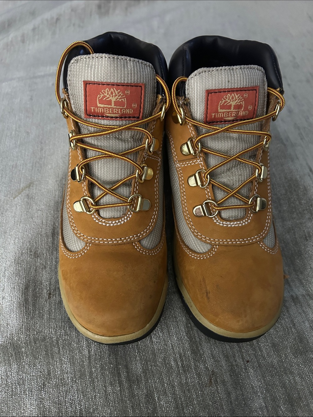 Timberland Wheat/Tan Outdoor Leather Lace-Up Boots